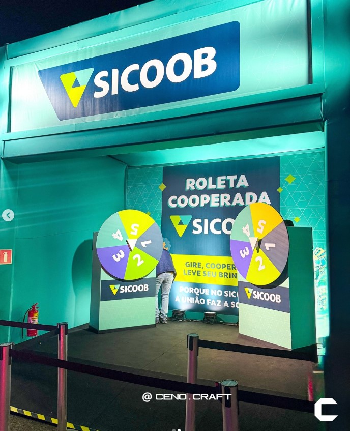 Ativação Sicoob com roleta cooperada